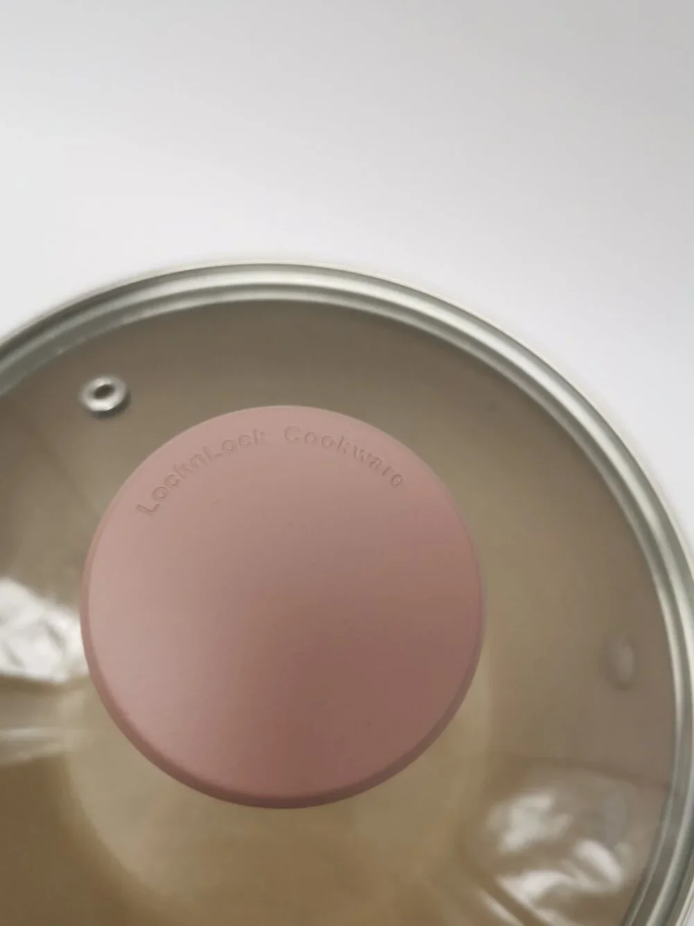 LocknLock Pink Saucepan Milk Pan Flat Bottom Hot Pot